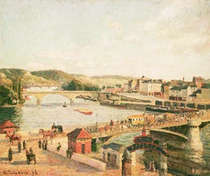 Sunshine at Rouen, 1896